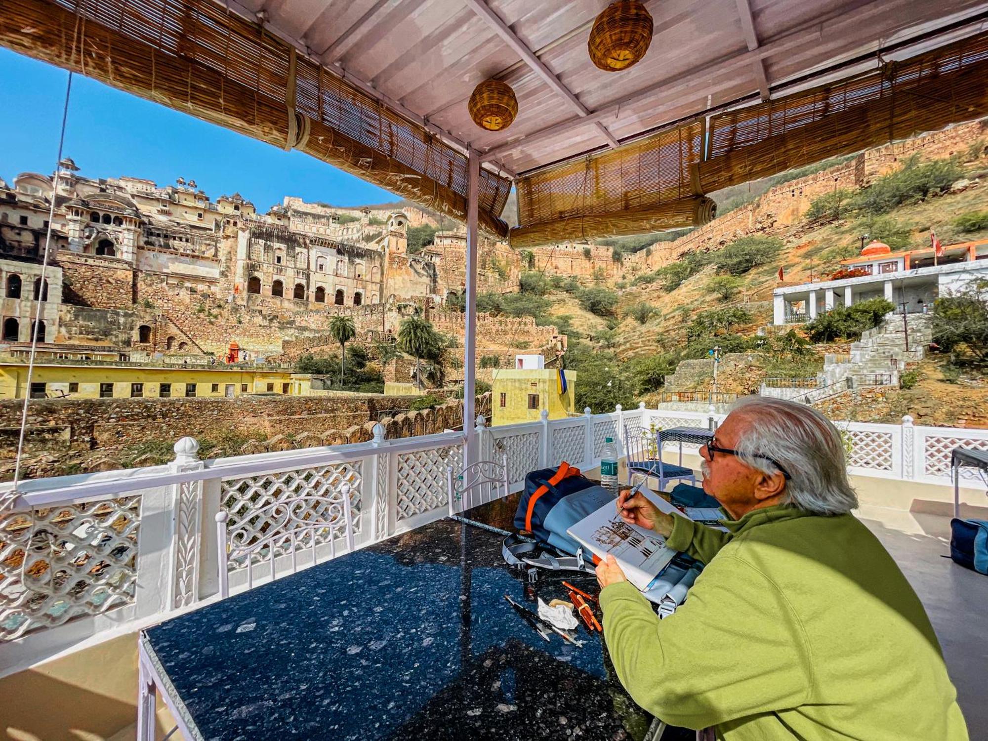 The Castle View Homestay Būndi Εξωτερικό φωτογραφία